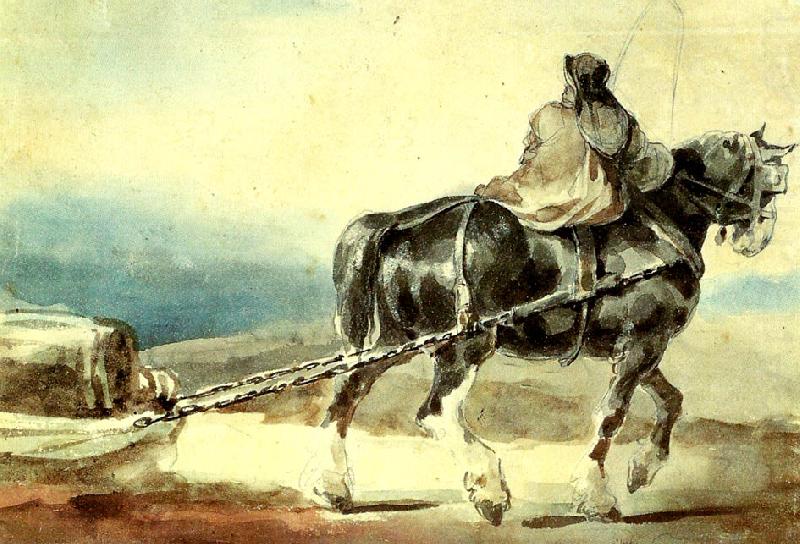 charles emile callande le cheval de halage china oil painting image